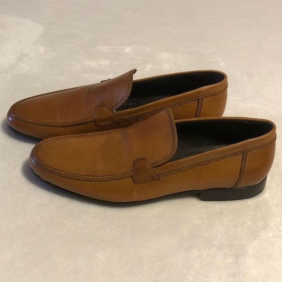 To Boot New York by Adam Derrick Light Brown Leather Loafers • Men’s Sz 8 main image 3
